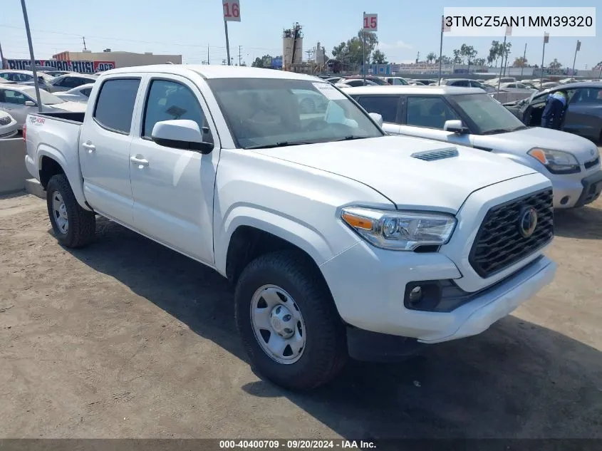 3TMCZ5AN1MM39320 2021 Toyota Tacoma Double Cab/Sr/Sr5/Trd Sport/Trd Off Road/Trd Pro