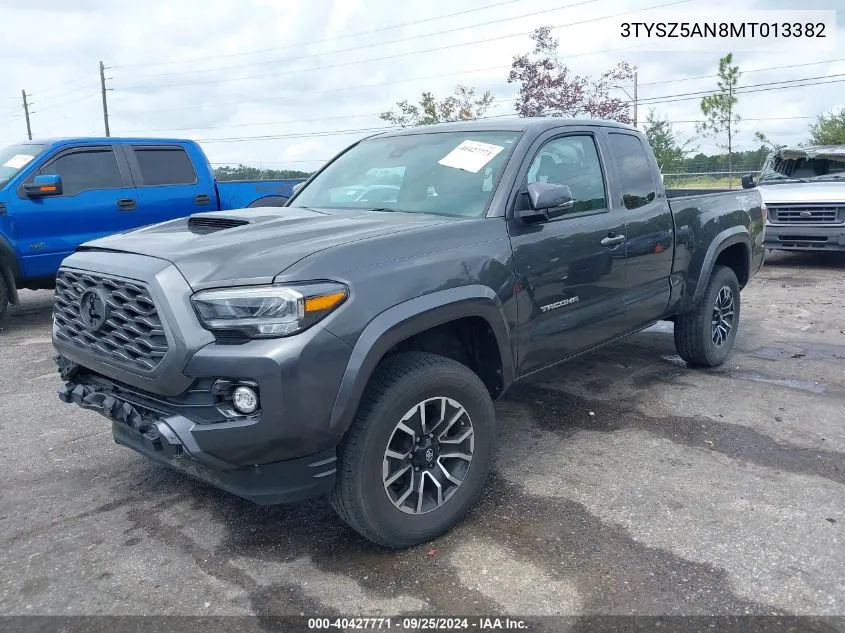 3TYSZ5AN8MT013382 2021 Toyota Tacoma Trd Sport