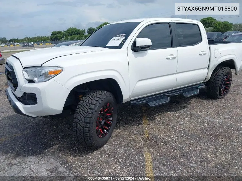 3TYAX5GN9MT015800 2021 Toyota Tacoma Sr