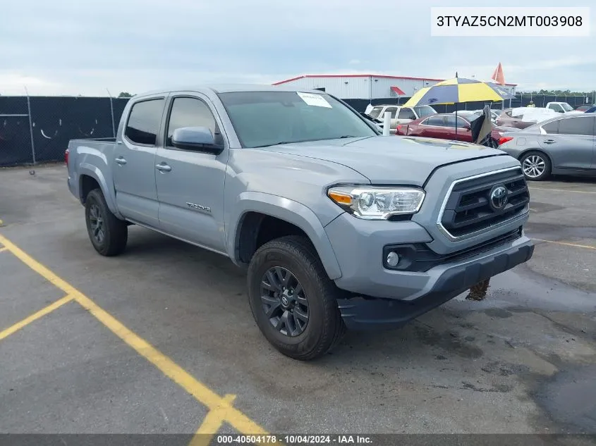 3TYAZ5CN2MT003908 2021 Toyota Tacoma Sr5 V6