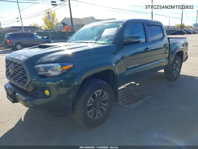 3TYCZ5AN2MT023832 2021 Toyota Tacoma Trd Sport