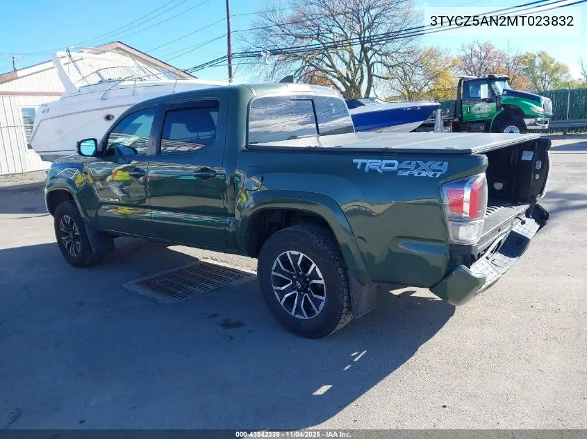 3TYCZ5AN2MT023832 2021 Toyota Tacoma Trd Sport