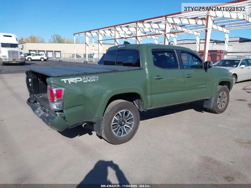 3TYCZ5AN2MT023832 2021 Toyota Tacoma Trd Sport