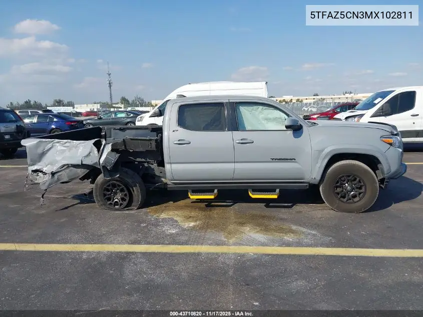 5TFAZ5CN3MX102811 2021 Toyota Tacoma Sr5 V6