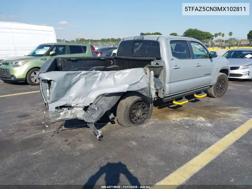 5TFAZ5CN3MX102811 2021 Toyota Tacoma Sr5 V6