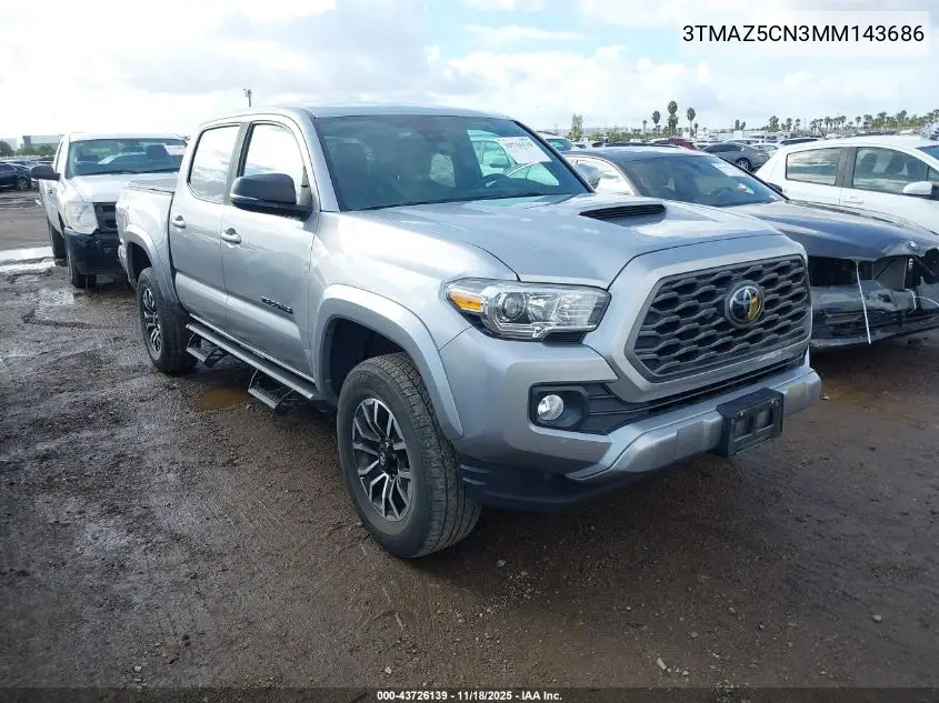 3TMAZ5CN3MM143686 2021 Toyota Tacoma Trd Sport