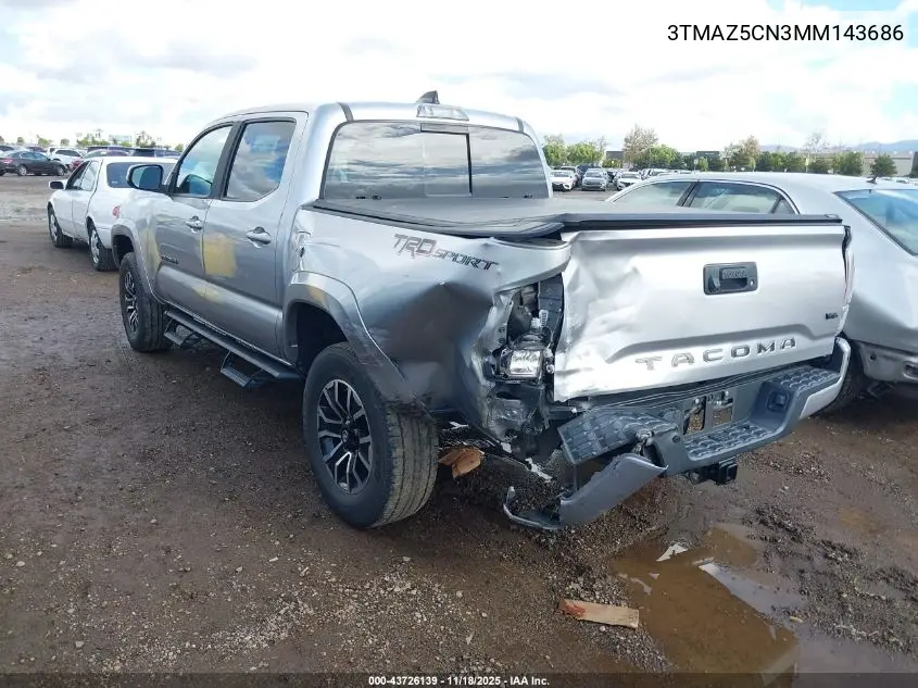3TMAZ5CN3MM143686 2021 Toyota Tacoma Trd Sport