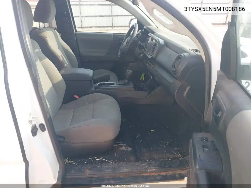 3TYSX5EN5MT008186 2021 Toyota Tacoma Sr
