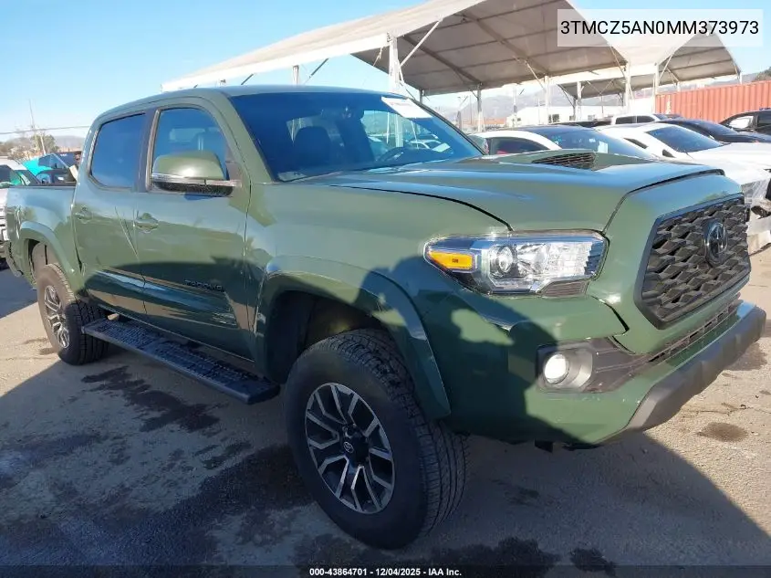 3TMCZ5AN0MM373973 2021 Toyota Tacoma Trd Sport