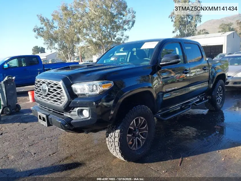 3TMAZ5CNXMM141434 2021 Toyota Tacoma Trd Sport