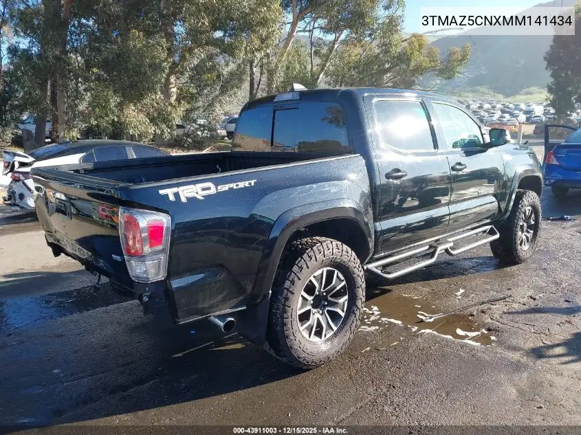 3TMAZ5CNXMM141434 2021 Toyota Tacoma Trd Sport