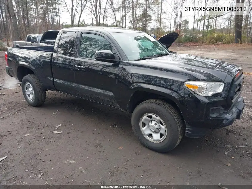 3TYRX5GN8MT008212 2021 Toyota Tacoma Sr
