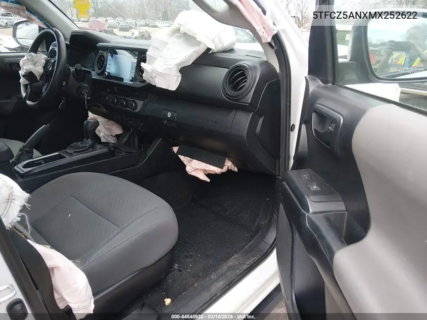 5TFCZ5ANXMX252622 2021 Toyota Tacoma Sr V6