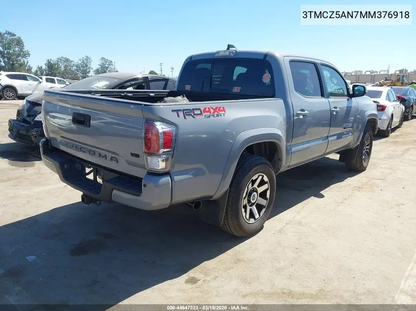 3TMCZ5AN7MM376918 2021 Toyota Tacoma Trd Off-Road