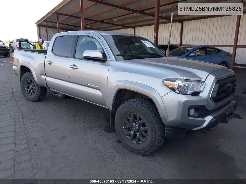 3TMDZ5BN7NM126826 2022 Toyota Tacoma Sr5 V6