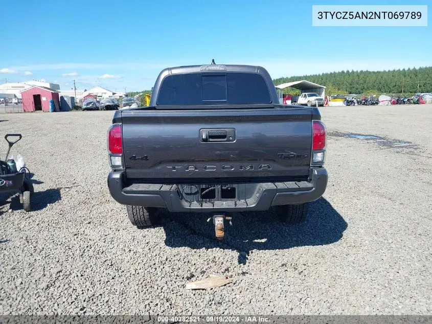 3TYCZ5AN2NT069789 2022 Toyota Tacoma Trd Pro