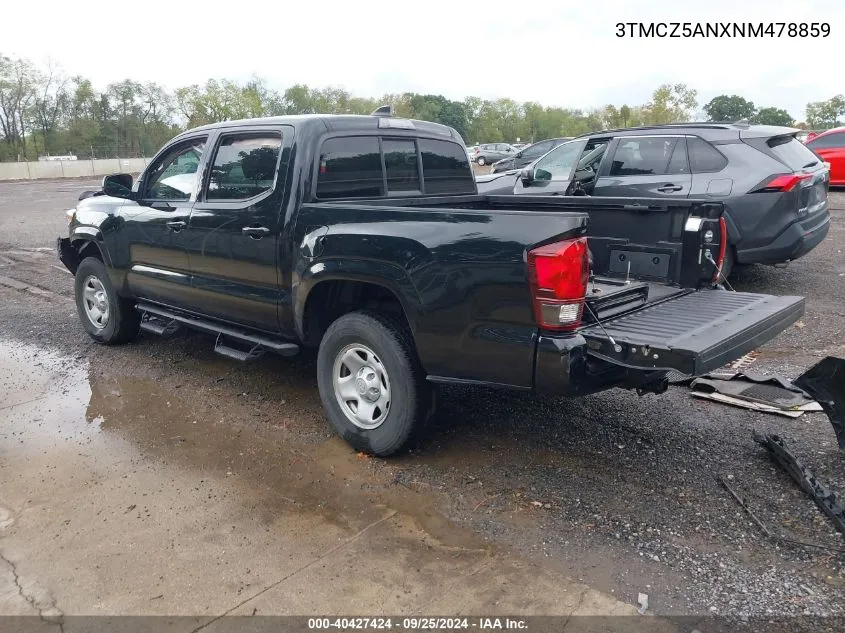 3TMCZ5ANXNM478859 2022 Toyota Tacoma Sr V6