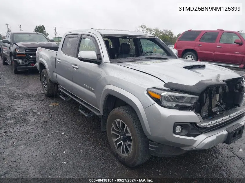 3TMDZ5BN9NM125399 2022 Toyota Tacoma Trd Sport