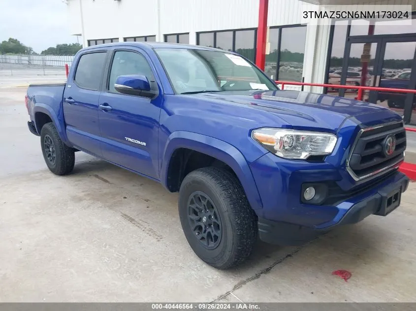 3TMAZ5CN6NM173024 2022 Toyota Tacoma Sr5 V6