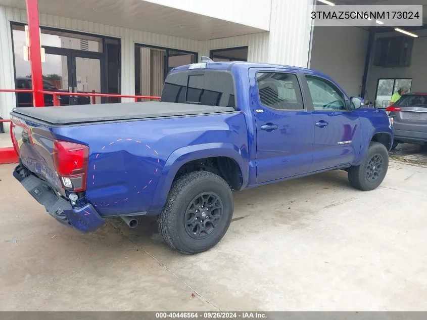 3TMAZ5CN6NM173024 2022 Toyota Tacoma Sr5 V6