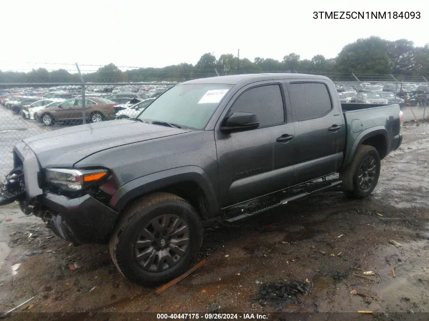 3TMEZ5CN1NM184093 2022 Toyota Tacoma Limited