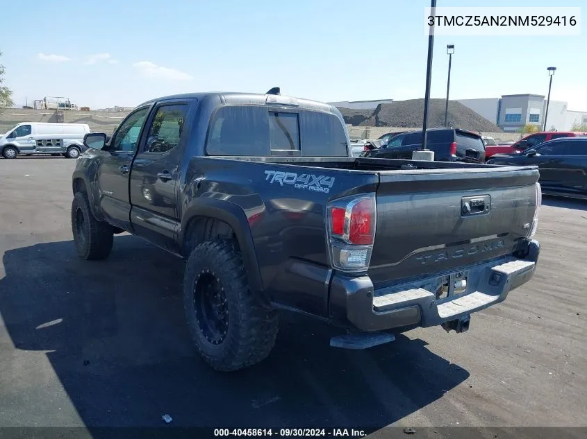 3TMCZ5AN2NM529416 2022 Toyota Tacoma Trd Off Road