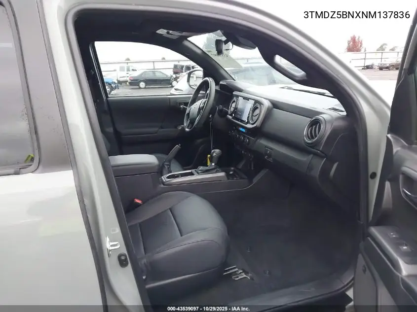 3TMDZ5BNXNM137836 2022 Toyota Tacoma Trd Sport