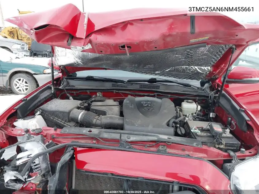 3TMCZ5AN6NM455661 2022 Toyota Tacoma Trd Off Road