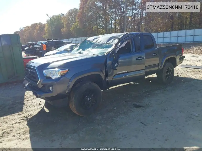 3TMAZ5CN6NM172410 2022 Toyota Tacoma Sr5 V6
