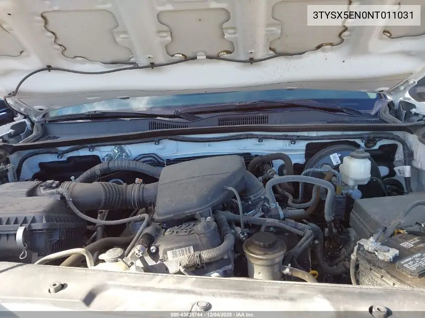 3TYSX5EN0NT011031 2022 Toyota Tacoma Sr