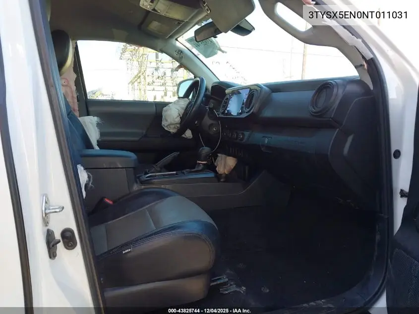 3TYSX5EN0NT011031 2022 Toyota Tacoma Sr