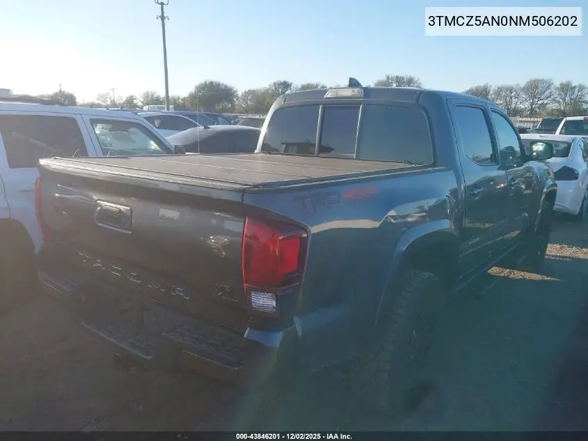3TMCZ5AN0NM506202 2022 Toyota Tacoma 4Wd Trd Sport