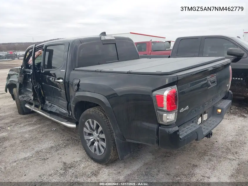 3TMGZ5AN7NM462779 2022 Toyota Tacoma Limited