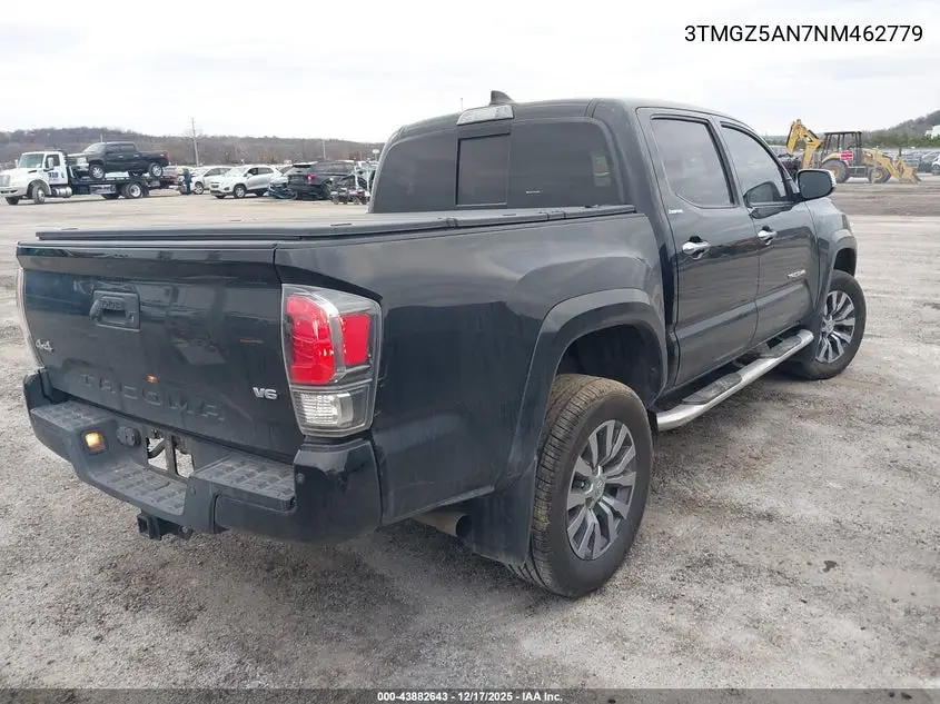 3TMGZ5AN7NM462779 2022 Toyota Tacoma Limited