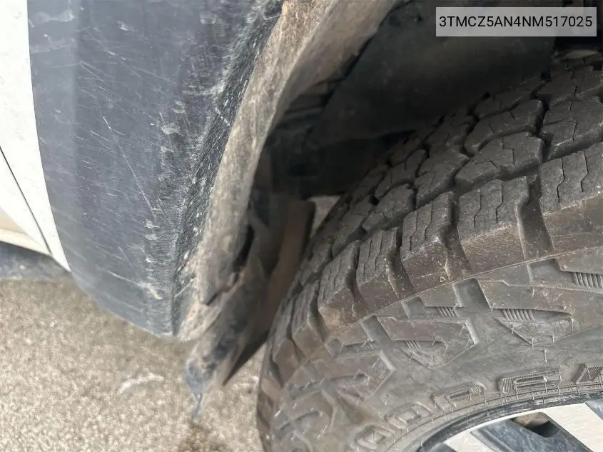 3TMCZ5AN4NM517025 2022 Toyota Tacoma Trd Off Road