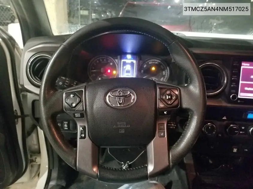 3TMCZ5AN4NM517025 2022 Toyota Tacoma Trd Off Road