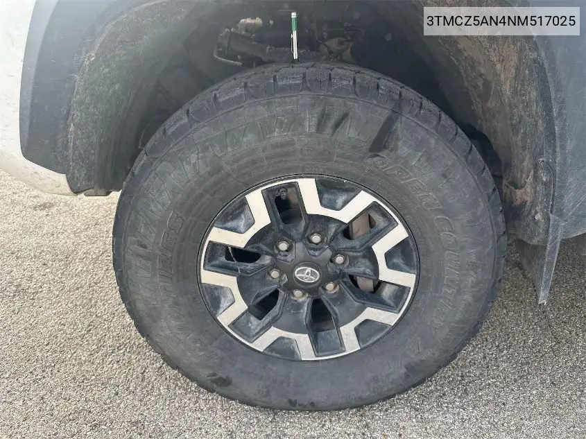 3TMCZ5AN4NM517025 2022 Toyota Tacoma Trd Off Road