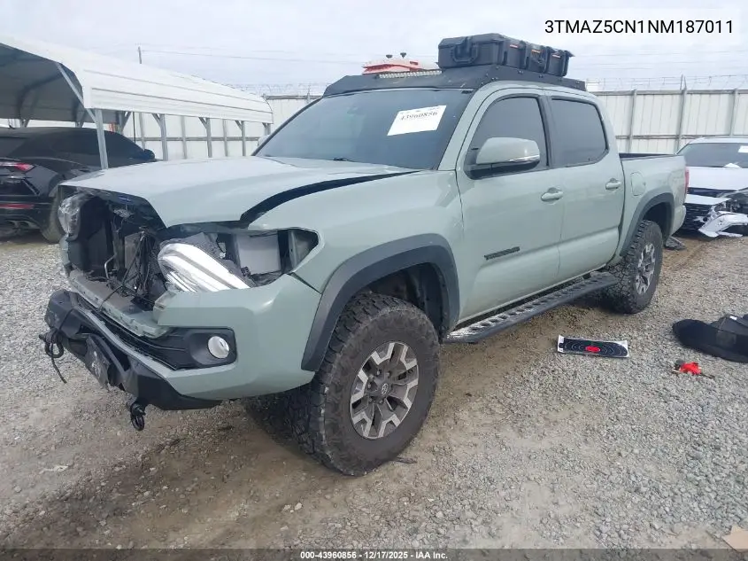 3TMAZ5CN1NM187011 2022 Toyota Tacoma Trd Off Road