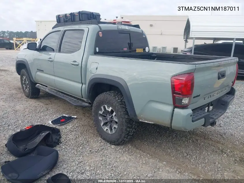 3TMAZ5CN1NM187011 2022 Toyota Tacoma Trd Off Road