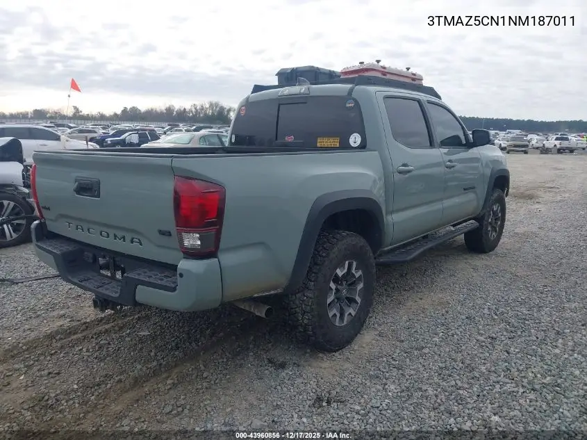 3TMAZ5CN1NM187011 2022 Toyota Tacoma Trd Off Road