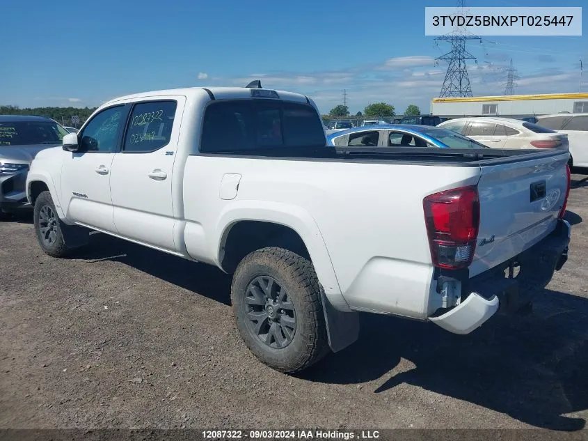 2023 Toyota Tacoma Double Cab/Sr5/Trd Sport/Trd Off Road VIN: 3TYDZ5BNXPT025447 Lot: 12087322