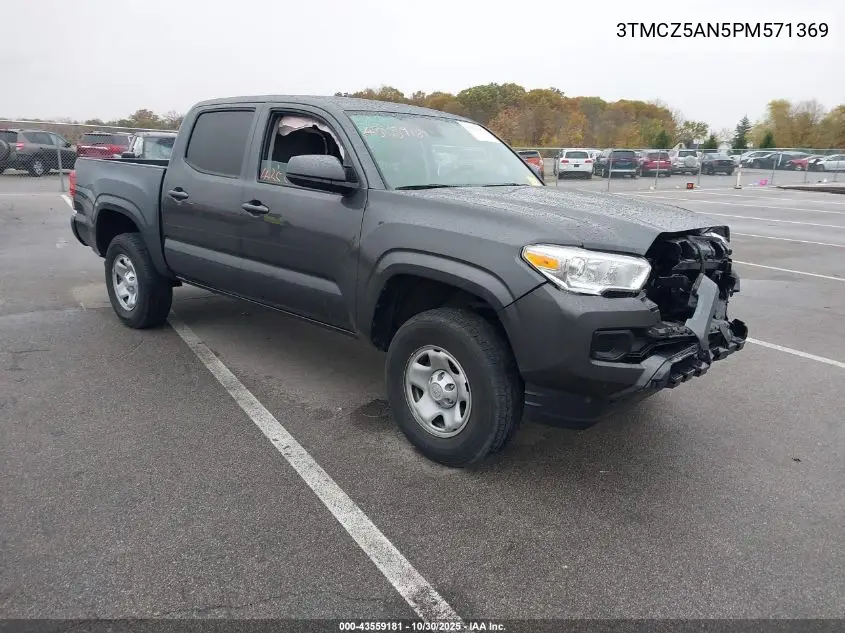 3TMCZ5AN5PM571369 2023 Toyota Tacoma Sr V6