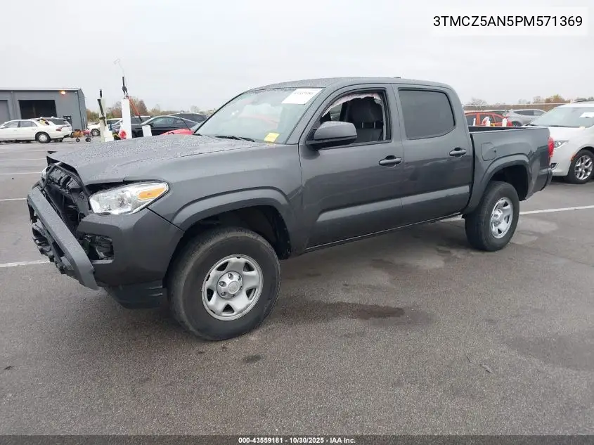 3TMCZ5AN5PM571369 2023 Toyota Tacoma Sr V6