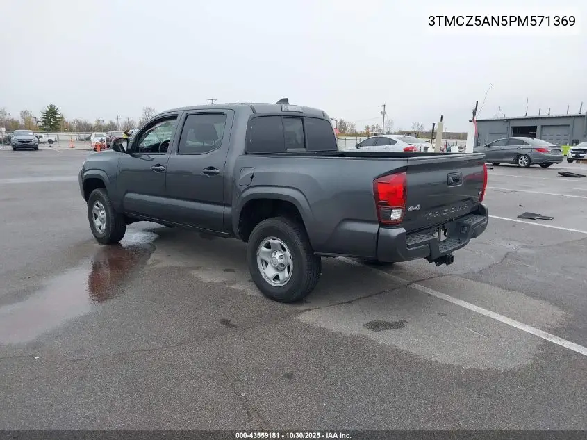 3TMCZ5AN5PM571369 2023 Toyota Tacoma Sr V6