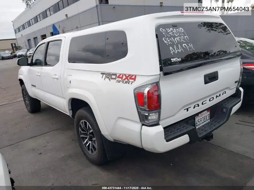 3TMCZ5AN7PM654043 2023 Toyota Tacoma Trd Sport