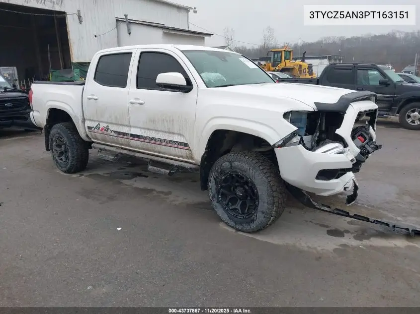 3TYCZ5AN3PT163151 2023 Toyota Tacoma Sr V6