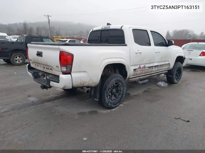 3TYCZ5AN3PT163151 2023 Toyota Tacoma Sr V6