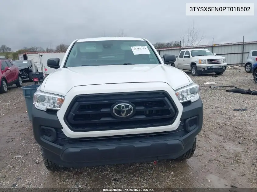 3TYSX5EN0PT018502 2023 Toyota Tacoma Sr
