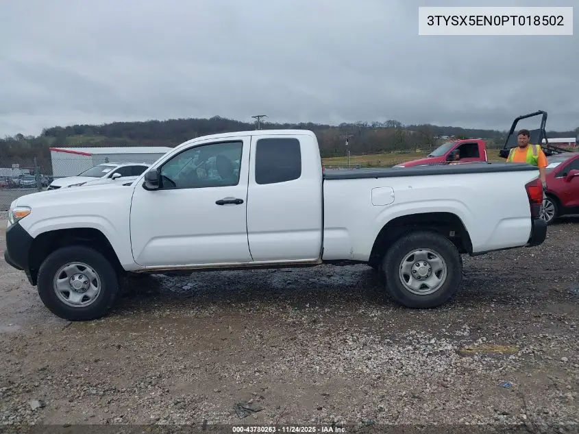 3TYSX5EN0PT018502 2023 Toyota Tacoma Sr
