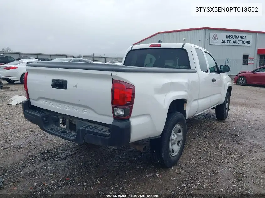 3TYSX5EN0PT018502 2023 Toyota Tacoma Sr